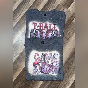 T-Ball Mom Shirts 2pck